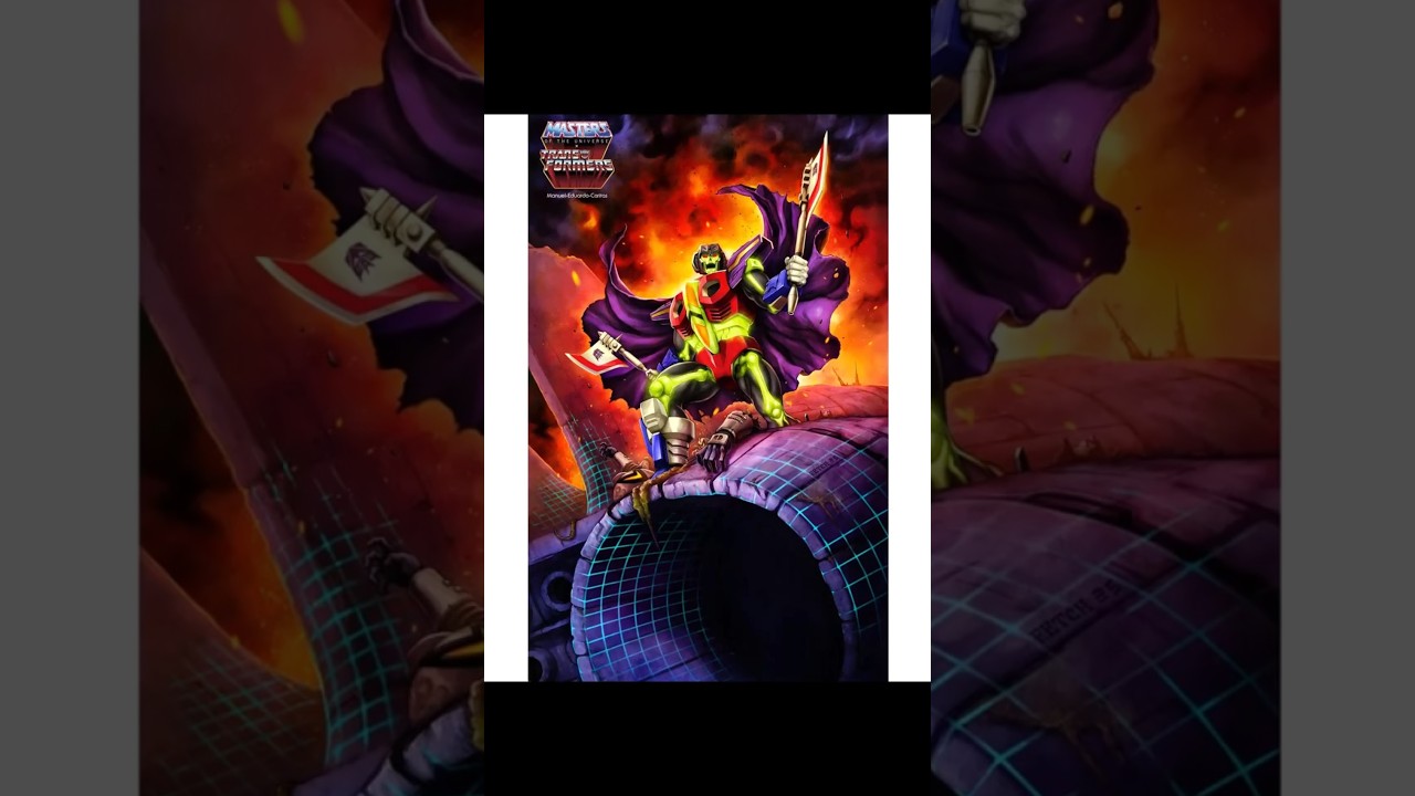 Starscream Armor Scare Glow, the evil Decepticon ghost of Skeletor! 