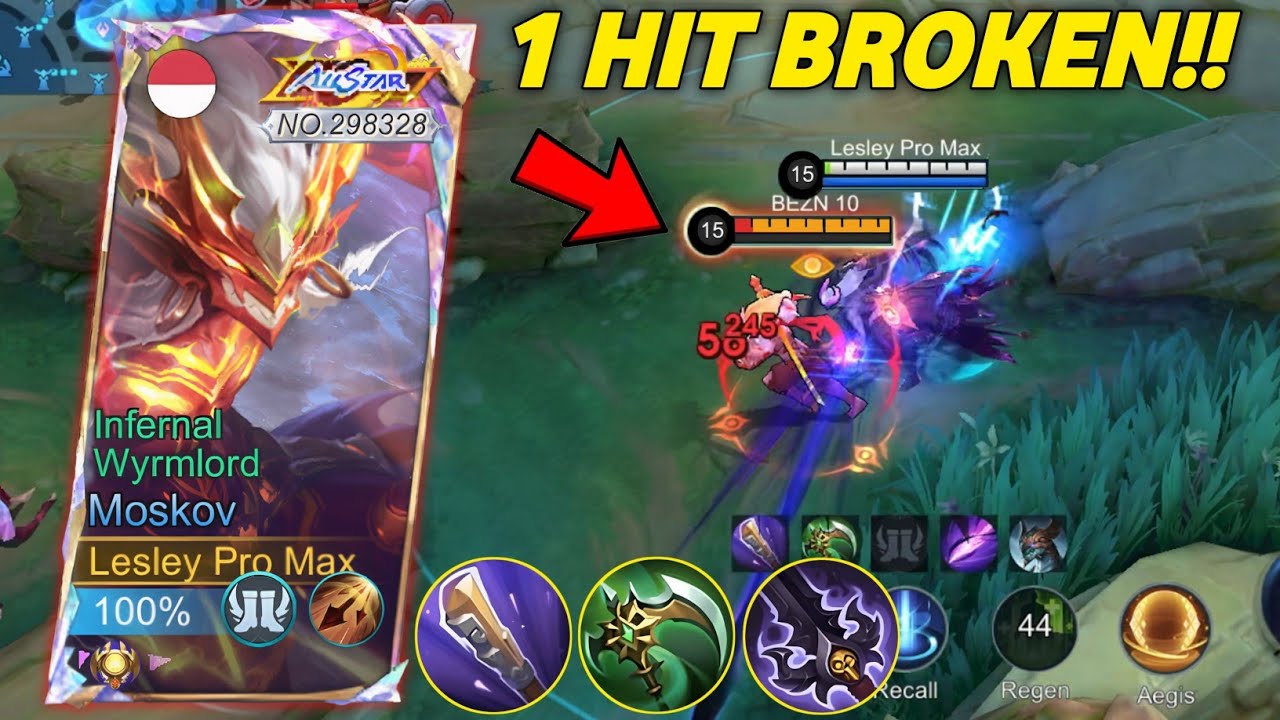 GLOBAL MOSKOV BEST ONE HIT BUILD FOR 2026!! (MUST TRY) MOSKOV BEST BUILD 2026