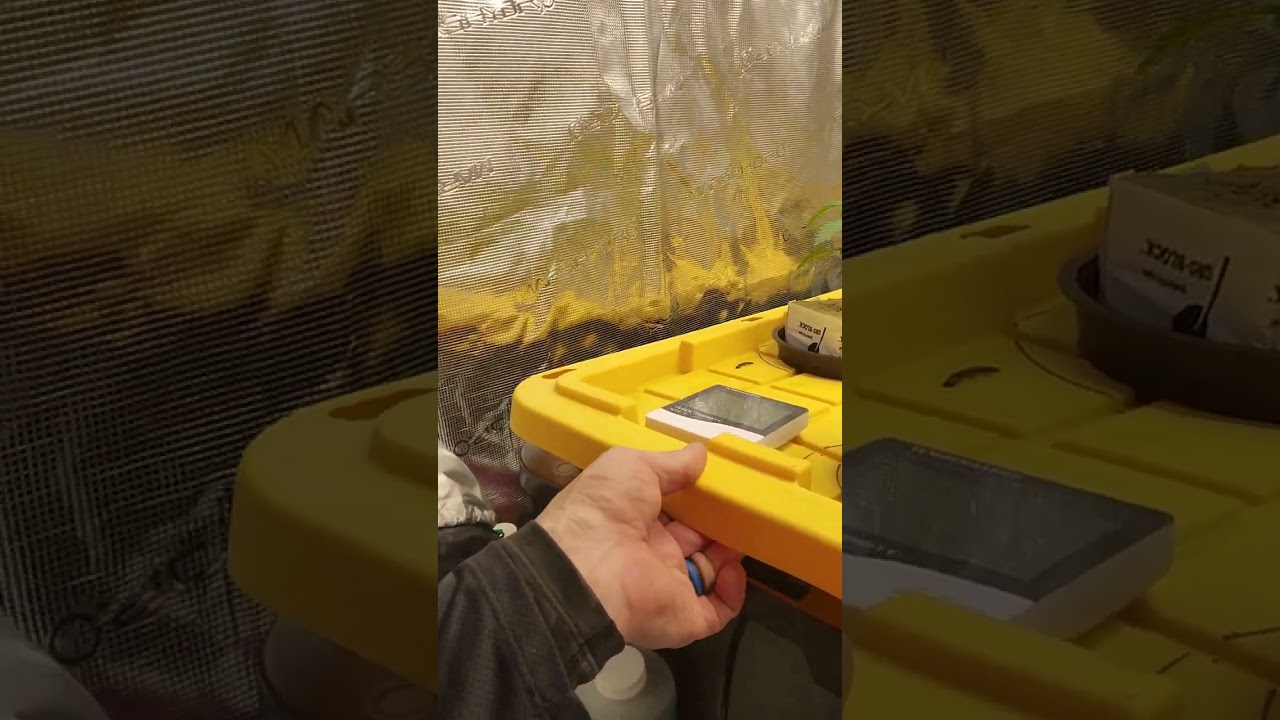 Aeroponic cannabis high pressure totes