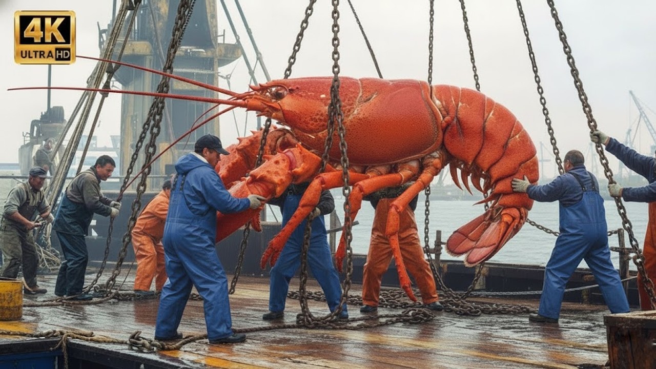 Они вытащили ловушку – этот улов лобстера шокировал всех!