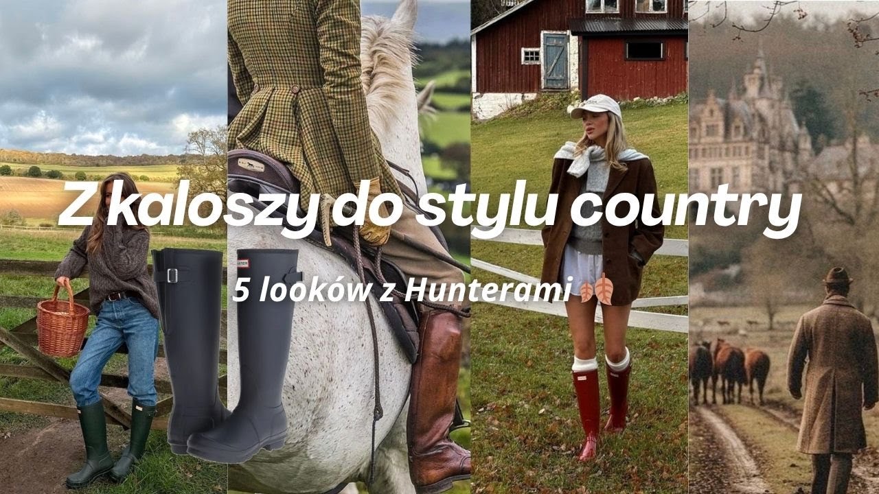 Jak nosić Huntery, żeby wyglądać stylowo (nie jak na polu 😅) | Kejti