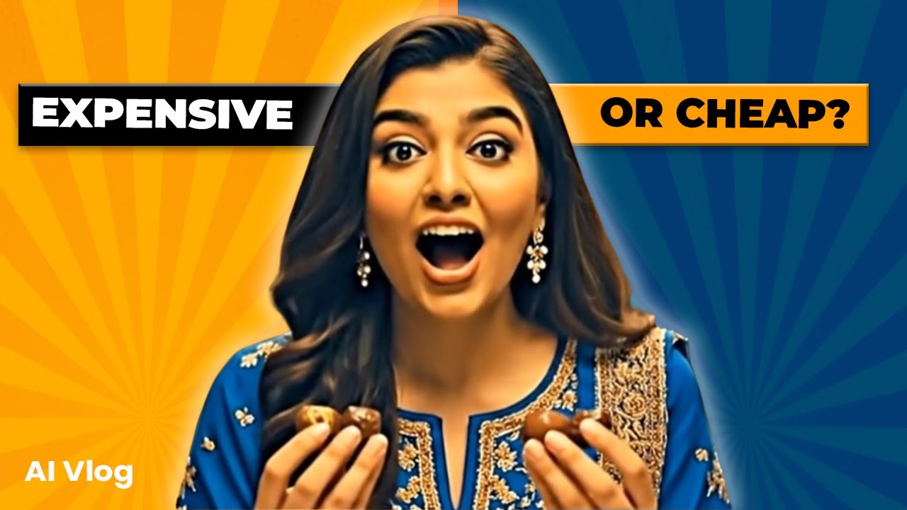 Cheap vs Expensive Chocolate — Can I Guess Right? 😂 | Google VEO 3 vlog | AI vlog