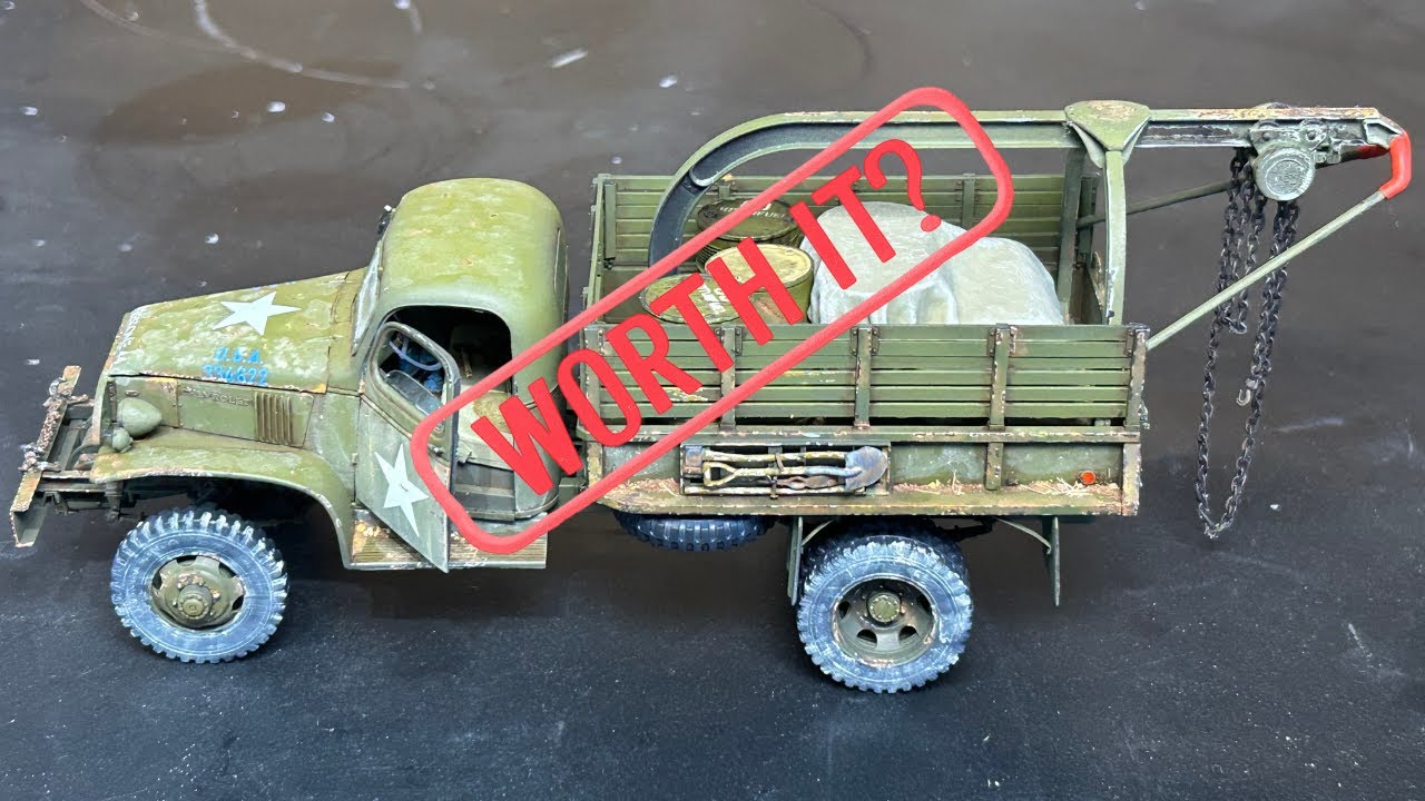 Я закончил сборку своей модели американского эвакуатора Miniart в масштабе 1/35 – стоило ли оно т...
