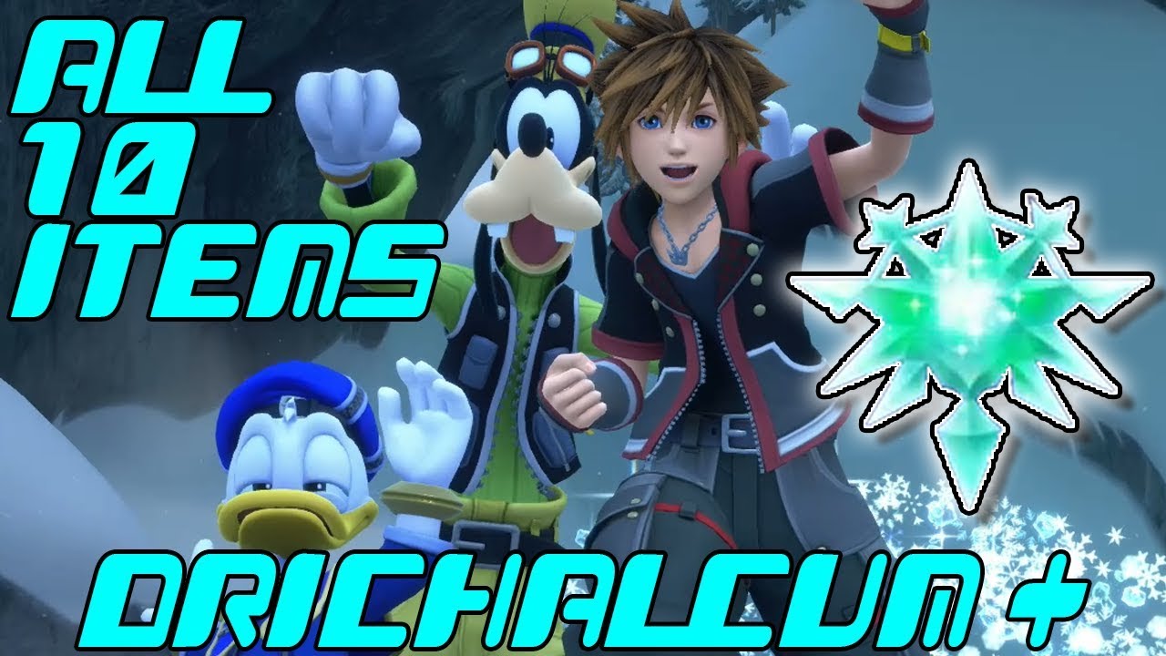 ALL 10 TREASURES in FROZEN SLIDER - KINGDOM HEARTS 3 | Quick Quest