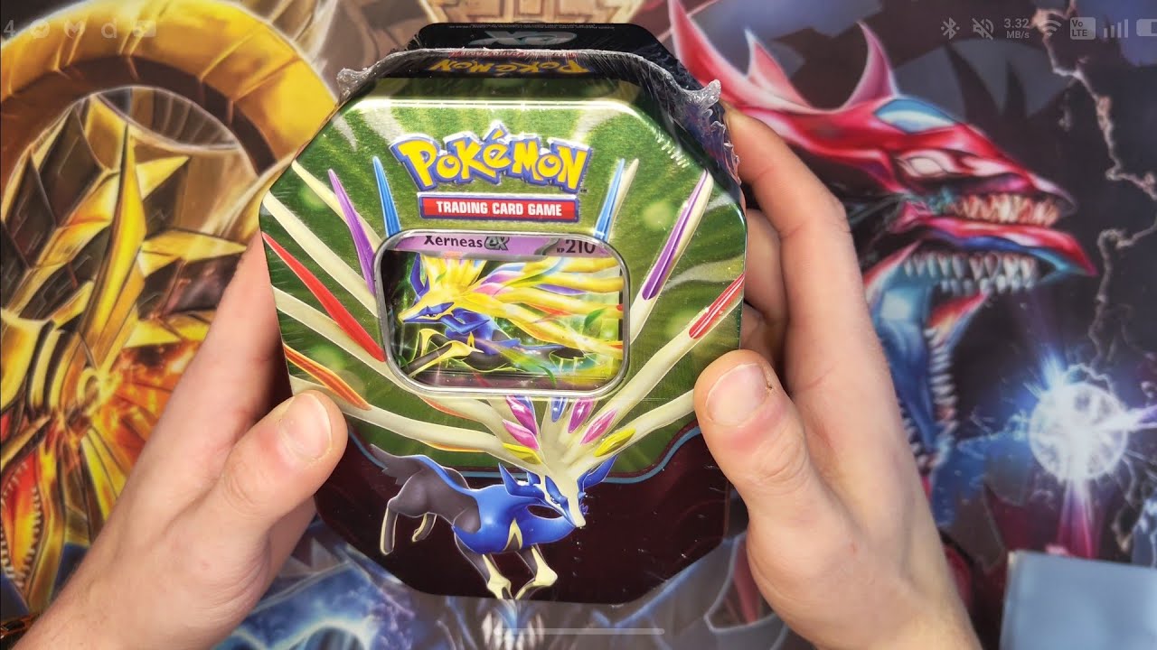 Laien opening: Pokemon Tin Azur Legende Xerneas Ex 