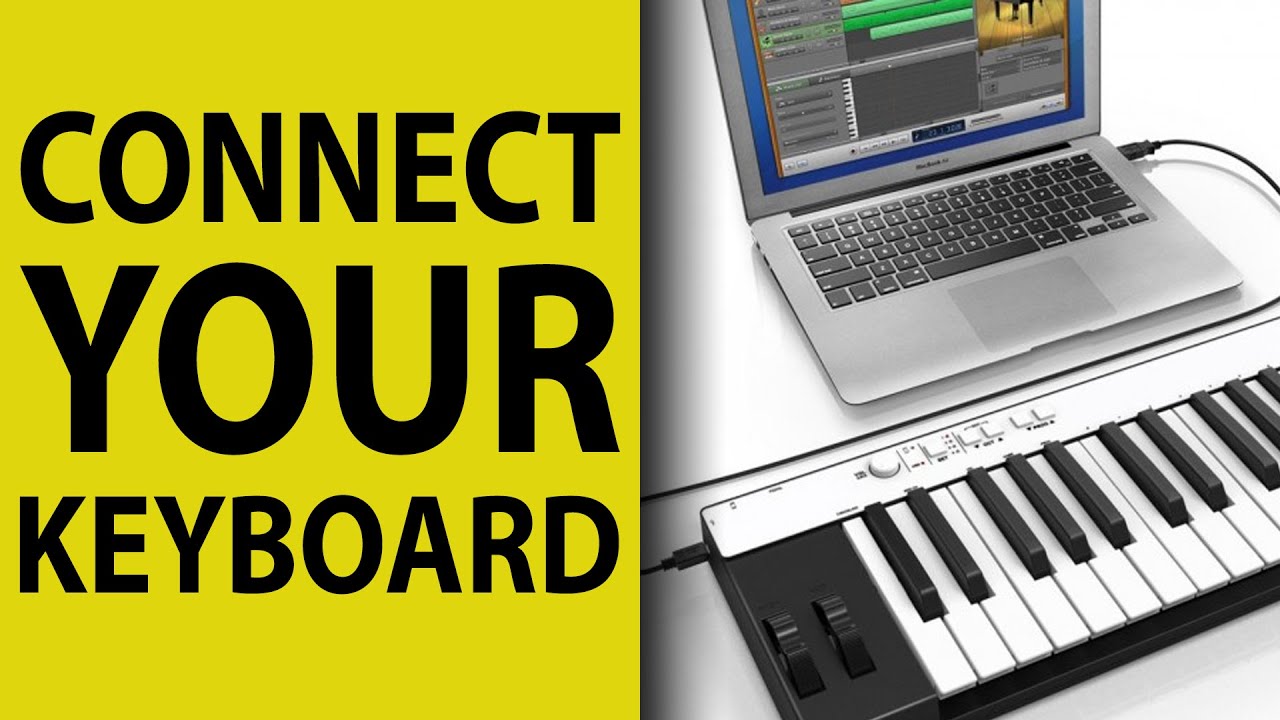 Как подключить MIDI-клавиатуру к компьютеру