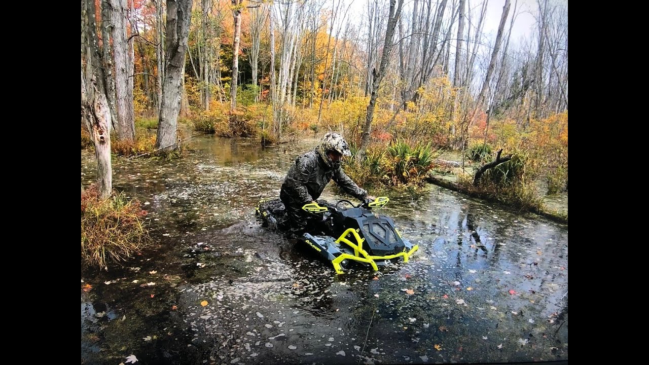 Water Mud & Swamp on a 2020 Can am Outlander xmr 850