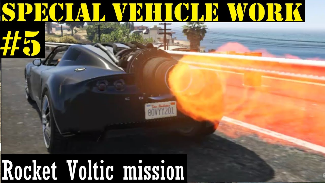 Gta Online - Rocket Voltic Mission / Special Vehicle Work 5 - Maze bank / SecuroServ #9