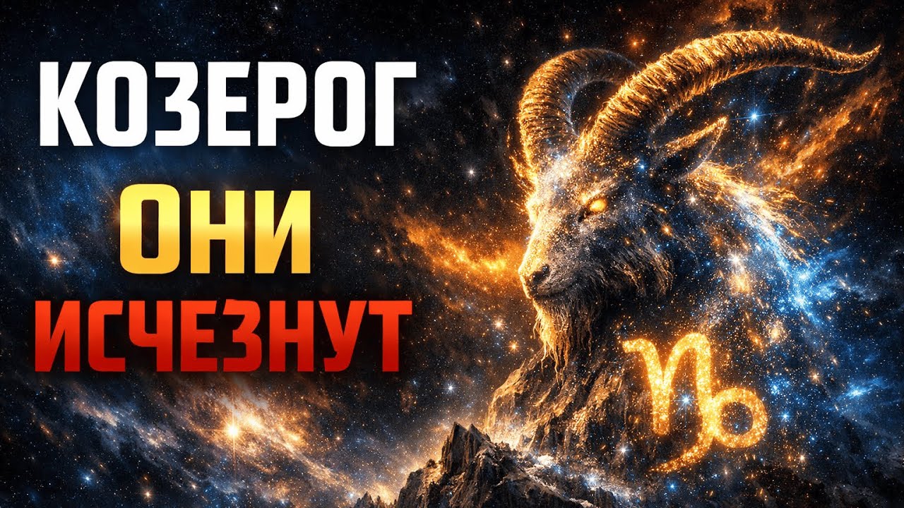 КОЗЕРОГ♑ 2026: КАРМА ВЫЧЕРКНЕТ ИХ ИЗ ТВОЕЙ ЖИЗНИ