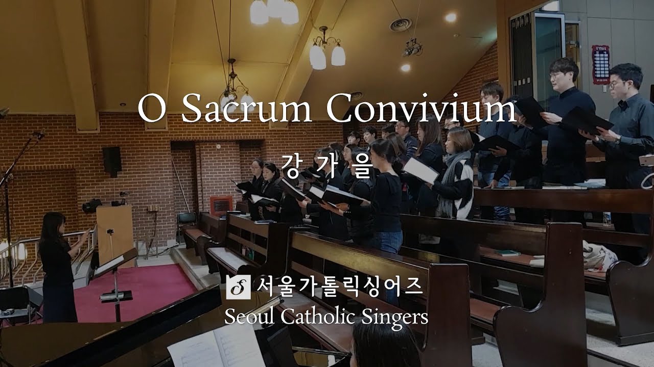 O Sacrum Convivium 오 거룩한 잔치여 - 강가을 Karl Kang | 서울가톨릭싱어즈