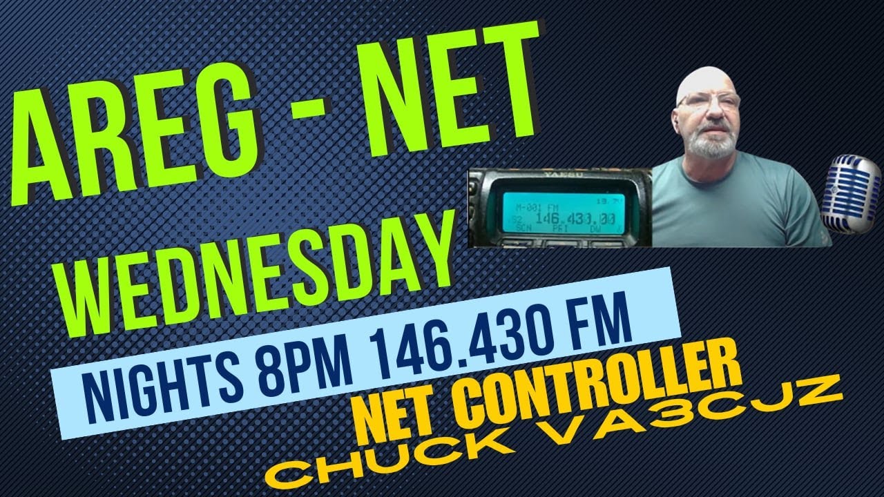 AREG net week 1686 - VA3CJZ LiveStream