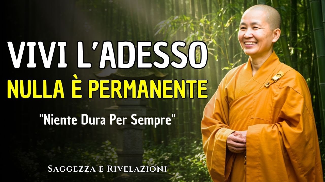VIVI L’ADESSO, NULLA È PERMANENTE: Accogli il Cambiamento con Saggezza | Insegnamenti Buddhisti