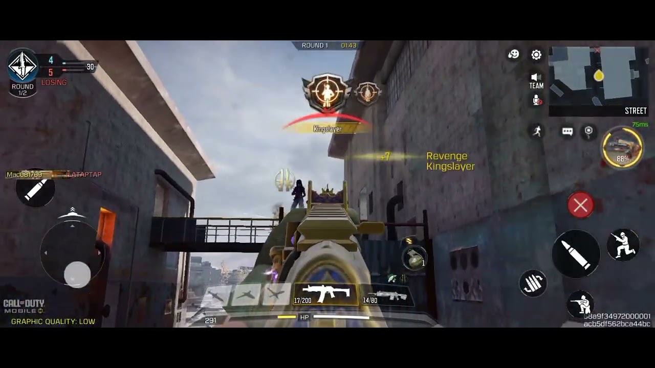 1v1 nagquit si kalaban!!!