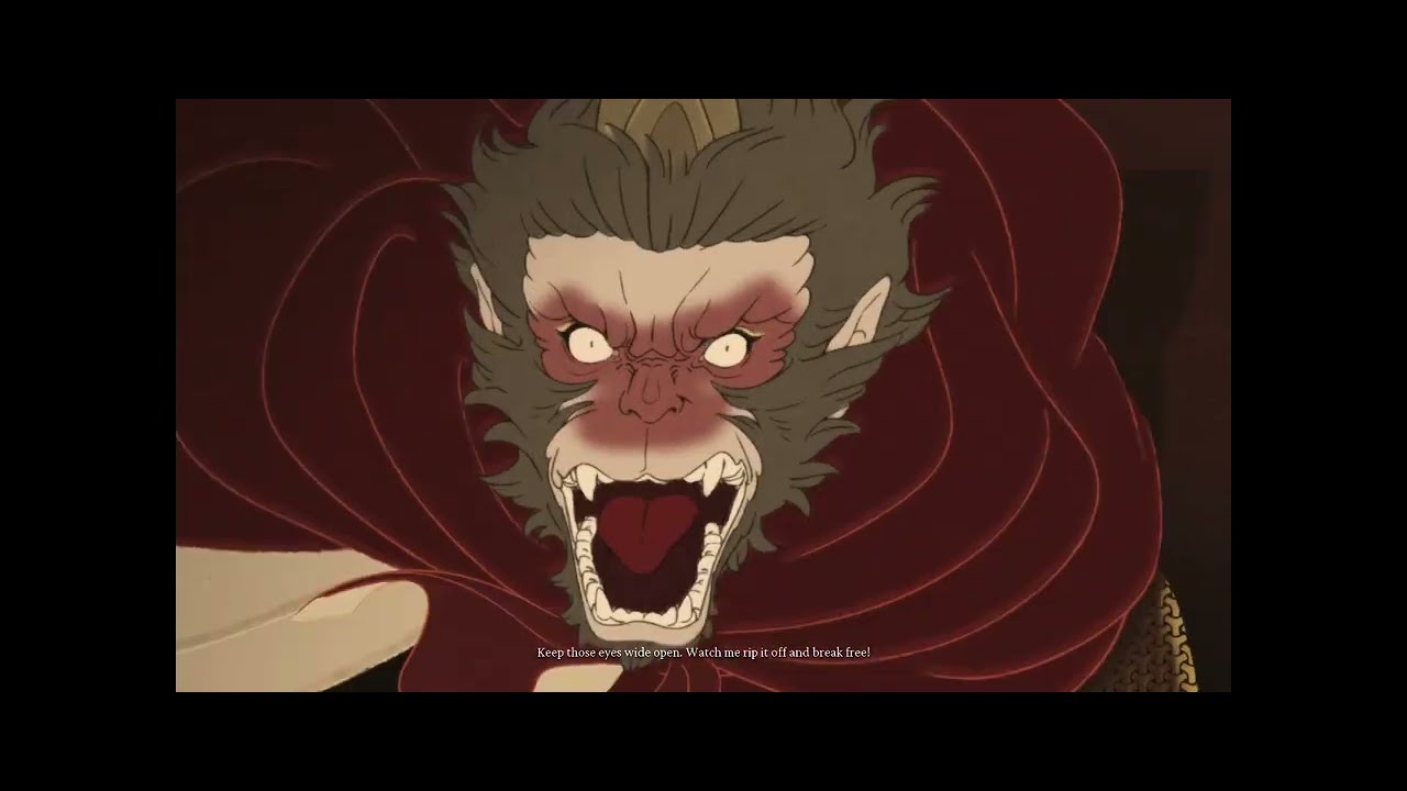 Black Myth: Wukong - Final Boss + 6th Chapter Animated Cutscene (Post Erlang Fight)