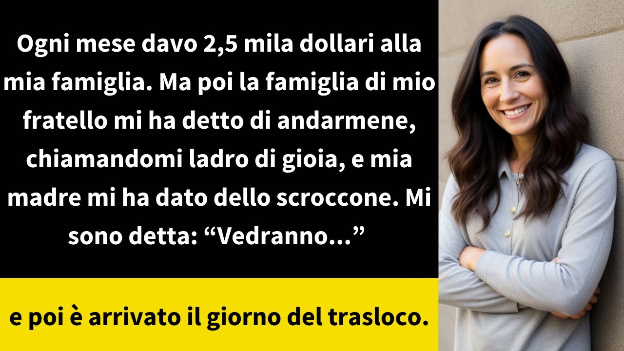 Ogni mese davo 2,5 mila dollari alla mia famiglia. Ma poi la famiglia di mio fratello mi ha detto