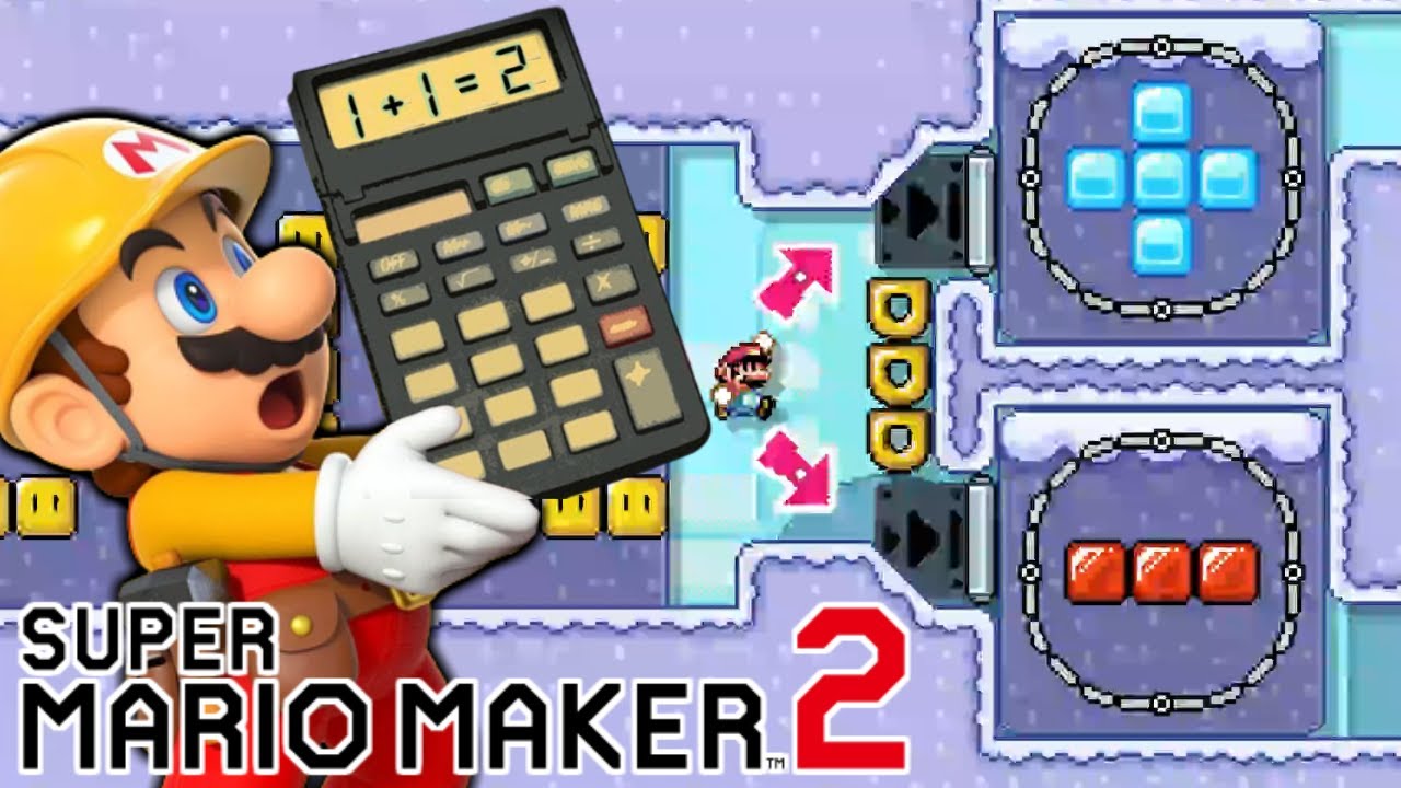 天才が作った『計算機になるコース』がヤバすぎるwww【マリオメーカー２】