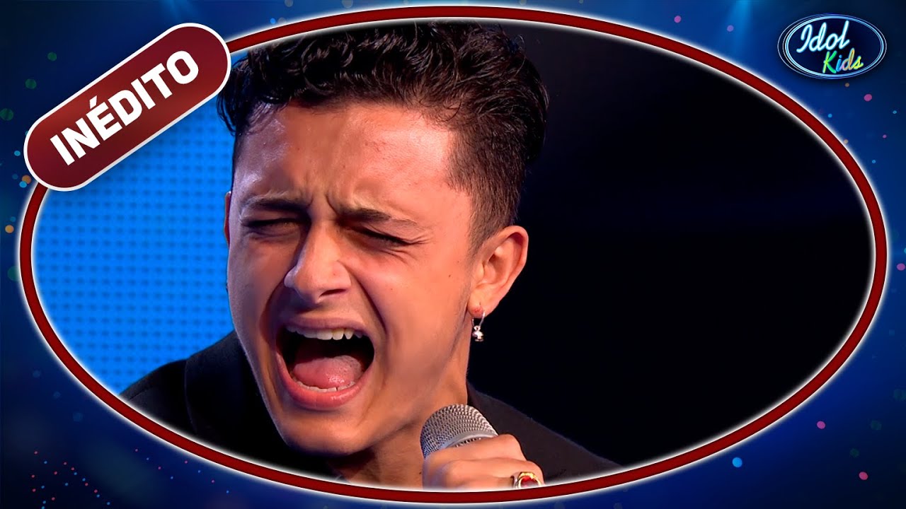 Raúl Vidal El Balilla VUELVE a televisión con un tema de ROCÍO JURADO | Idol Kids 2020 | Inéditos