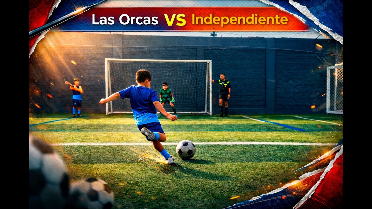 Las Orcas 2018 Vs Independiente Junior 2017 | Torneo super campeones kids