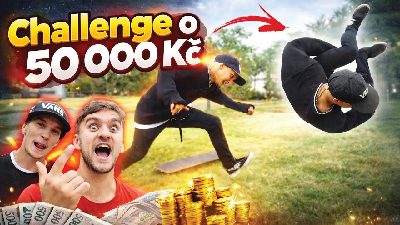 ŠÍLENÁ CHALLENGE O 50 000 Kč!! | Tary vs Jay