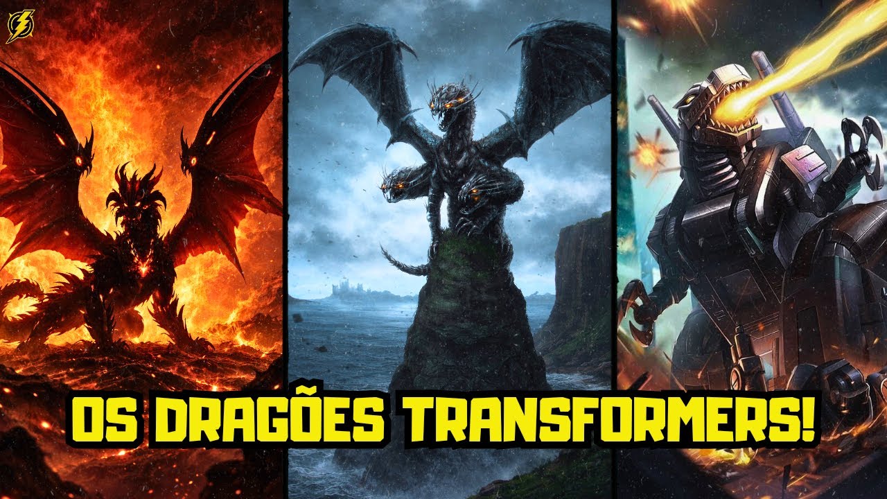 OS PRINCIPAIS DRAGÕES EM TRANSFORMERS! (PARTE 3)