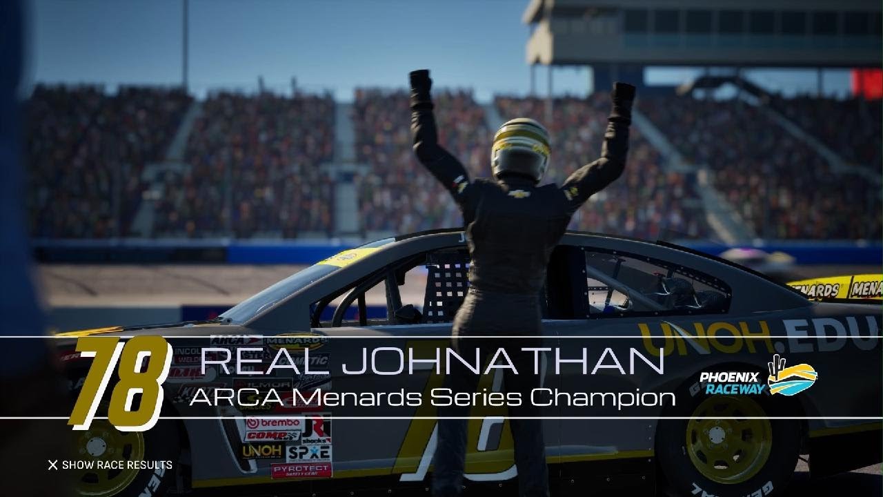 NASCAR 25 career MODE 6 Trucks and Xfinity BIG CRASH AT Daytona! and champ in arca