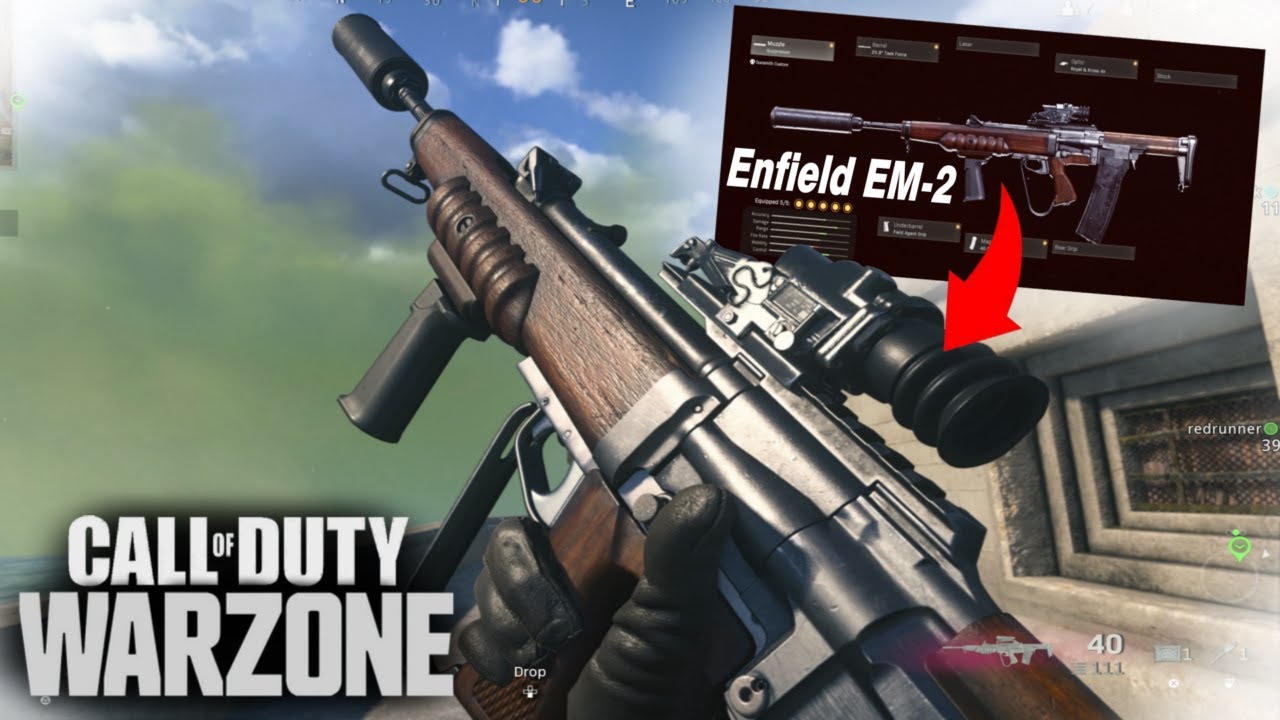 Enfield EM-2 (EM2) Gameplay | Call of Duty Modern Warfare Warzone (PS5)