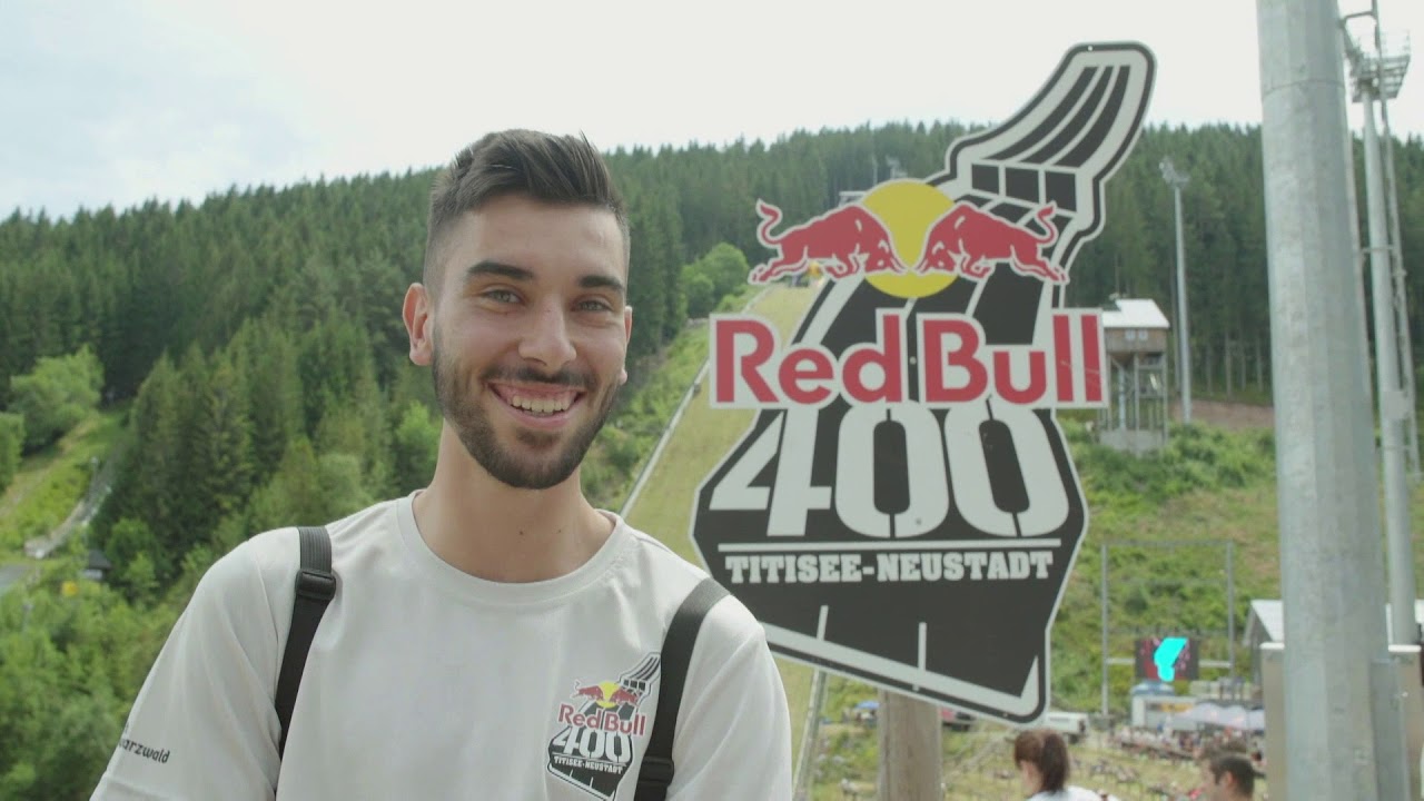 Schanzenlauf - Toni Palzer aus Bayern siegt in Rekordzeit beim Rennen auf die Hochfirstschanze in Ti
