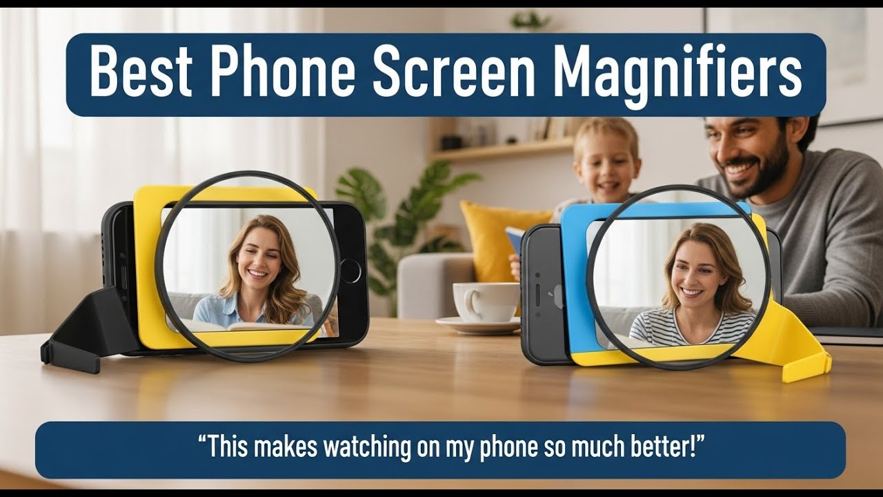 TOP 5 Best Phone Screen Magnifiers 2025