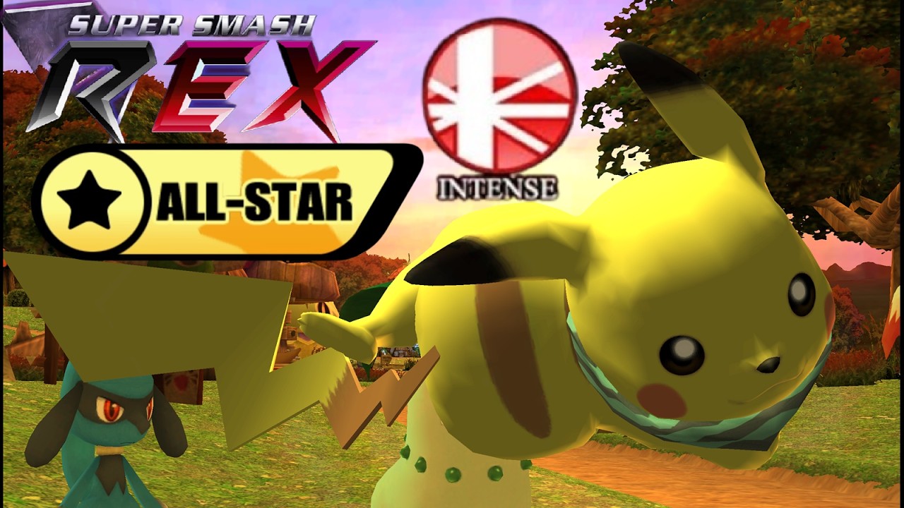 Super Smash REX Gameplay - All Star Mode with Pikachu (Intense)