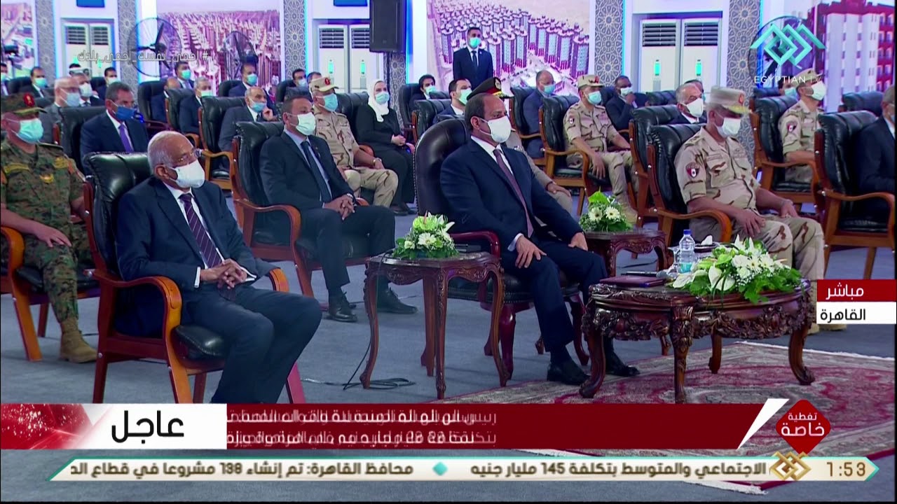 تغطية خاصة | كلمة رئيس الهيئة الهندسية للقوات المسلحة لواء إيهاب الفار في افتتاح مشروع