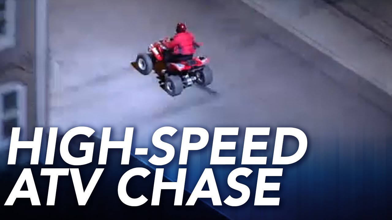 Deadly double shooting ends in high-speed ATV chase through Philadelphia