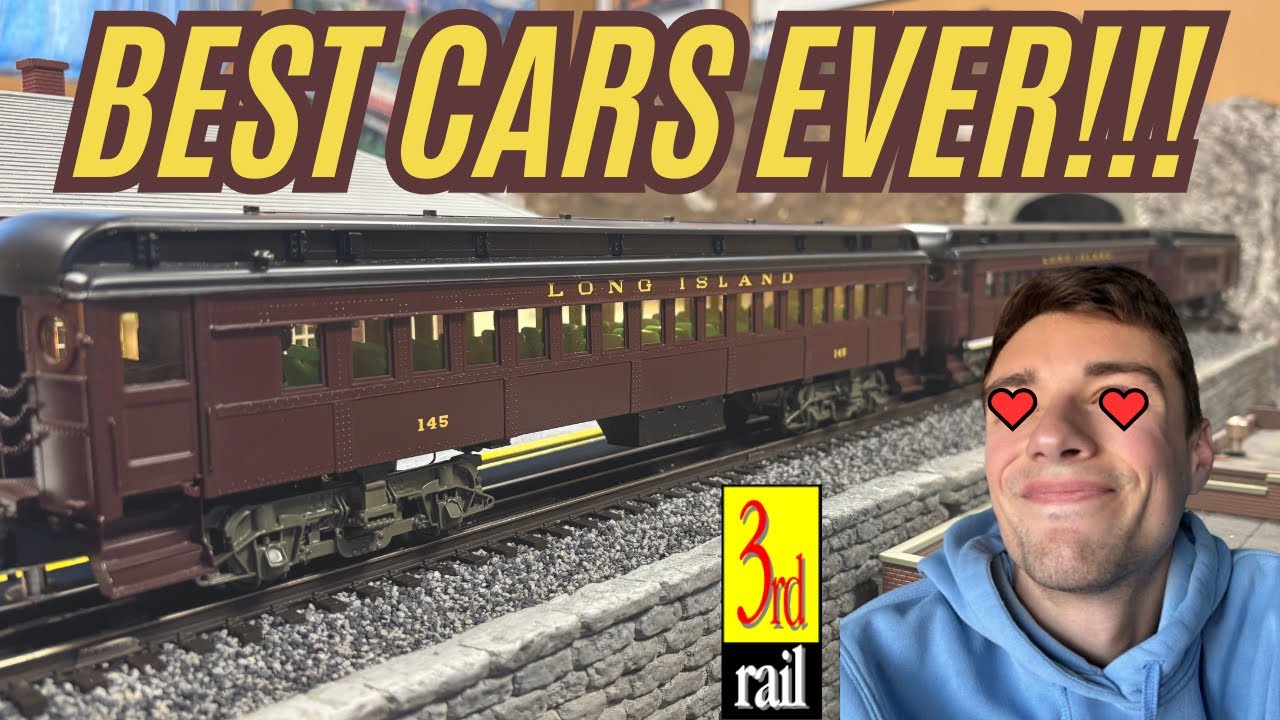 The MOST AMAZING O Gauge Passenger Cars!!!