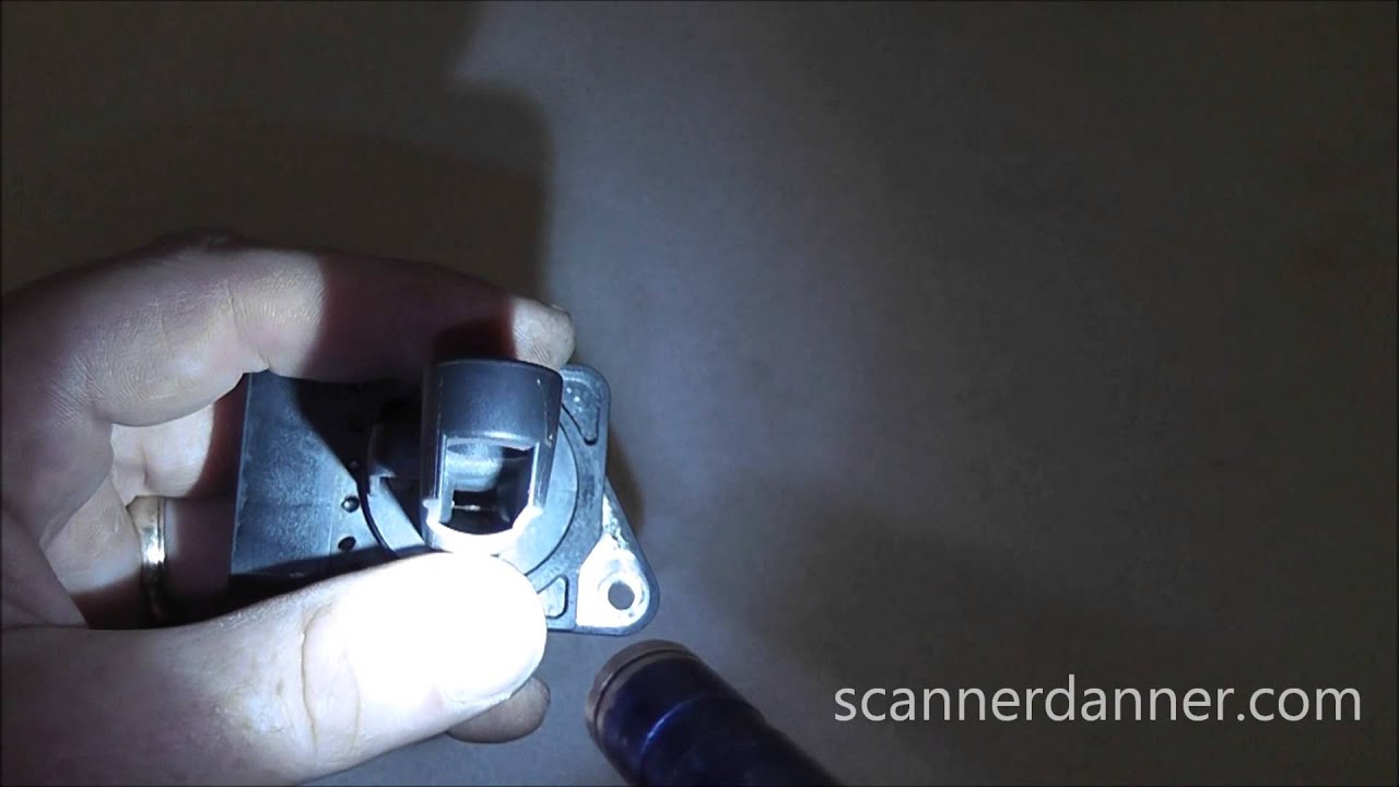 How to identify and clean a dirty MAF sensor (Subaru)