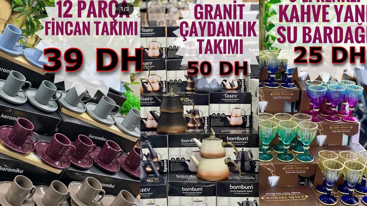 لاول مرة في المغرب🇲🇦المحل الوحيد كيبيع بثمن خيالي🧨بلاطو تركيا🇹🇷 6دراهم  كاين اثمن ديال الهبال 🎁