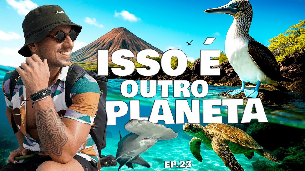 GALAPAGOS, Ilhas surreais no Equador, vale o preço? #MOTORHOME EP  23