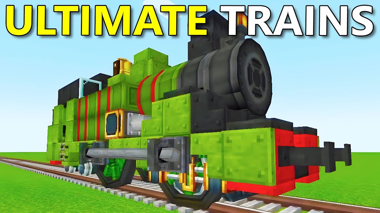 10 Mind-Blowing Trains Made With Create Mod (Minecraft Mods)