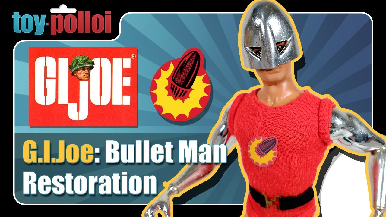 Ремонт винтажной фигурки G.I.Joe Bullet Man — Toy Polloi