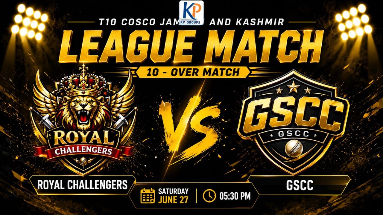 GSCC VS ROYAL CHALLENGERS