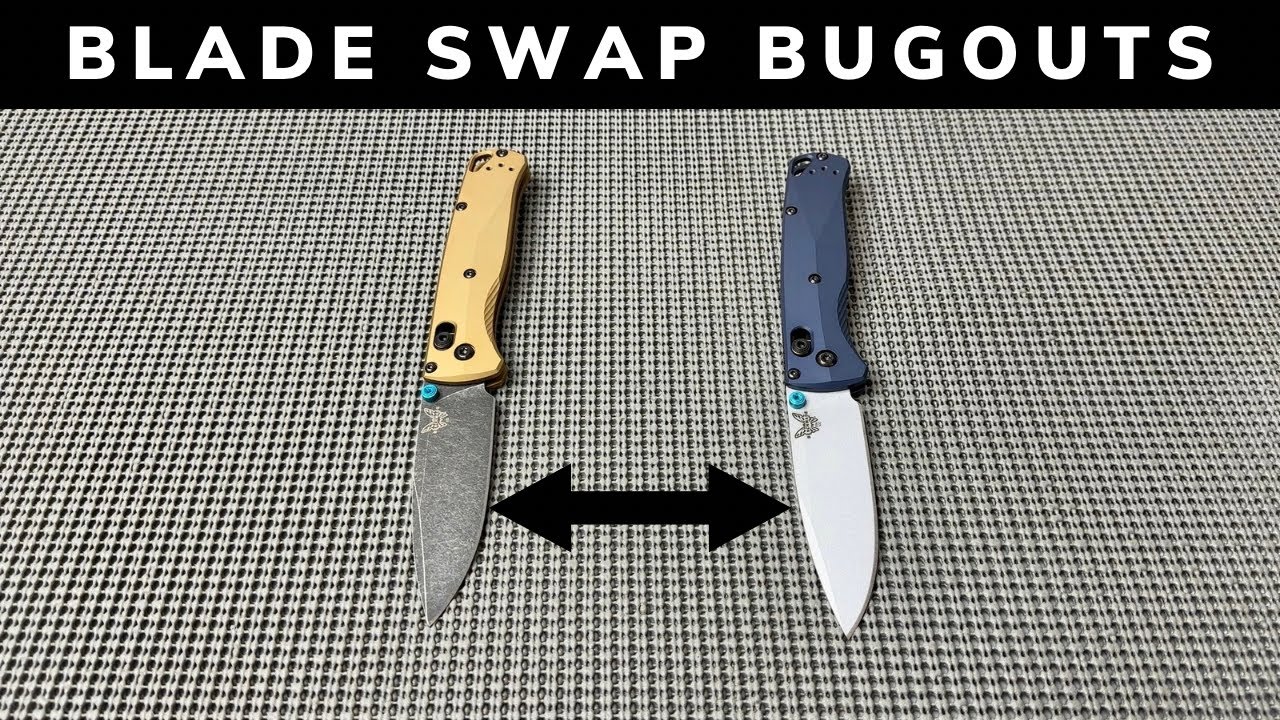BLADE SWAP ON BUGOUTS! DOES IT MATCH?