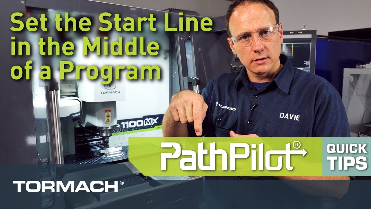 PathPilot Quick Tips - Setting Start Line in the Middle of Program