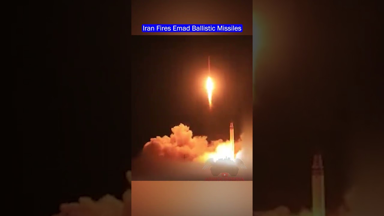 Iran Fires 1700 Km Range Emad Missiles in Salvo!