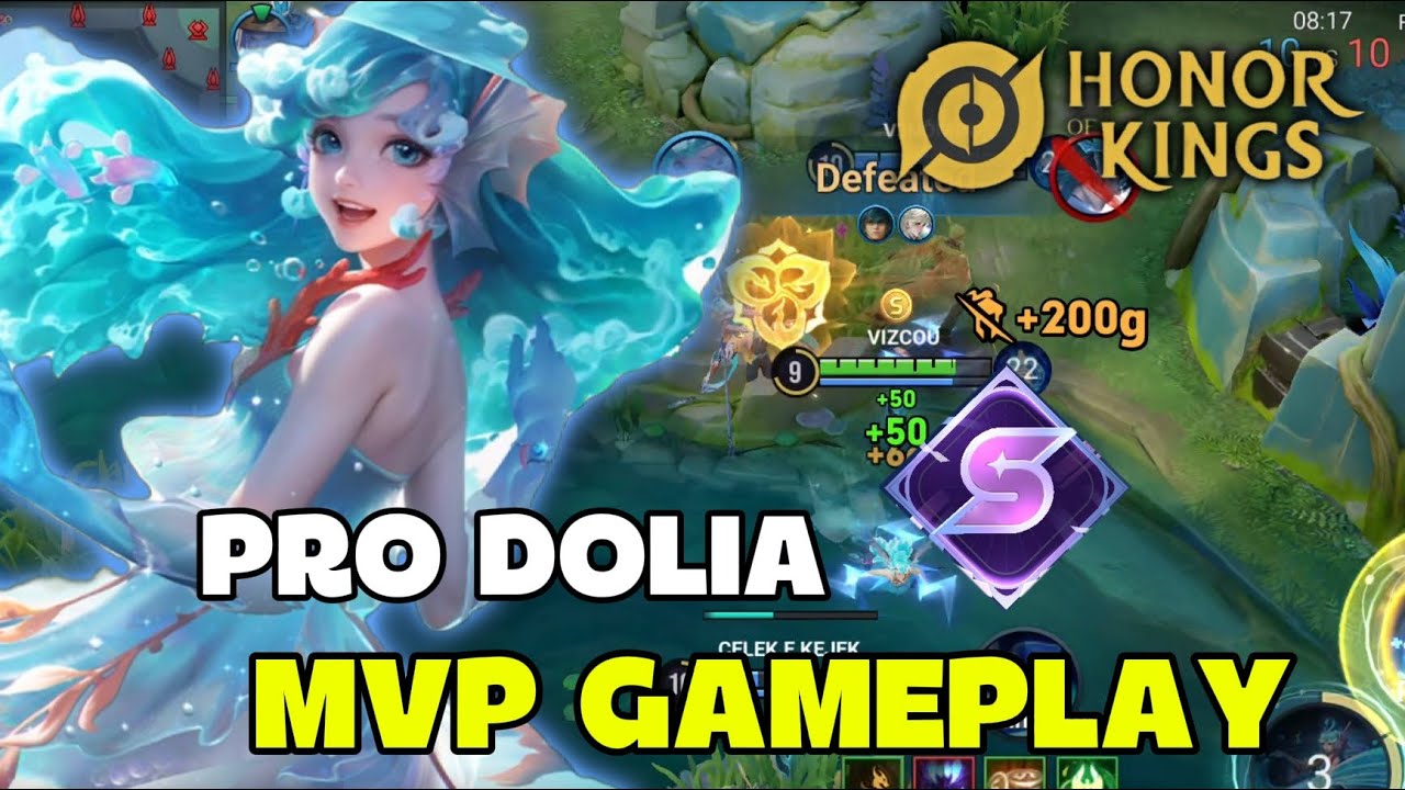 HOK DOLIA TIER S ROAMER GAMEPLAY - HONOR OF KINGS