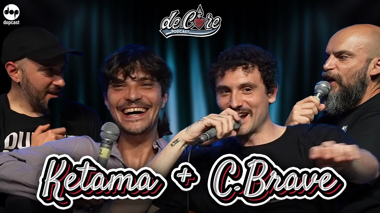 Ketama126 e Carl Brave a De Core Podcast Speciale Roma Underground - Ep.103