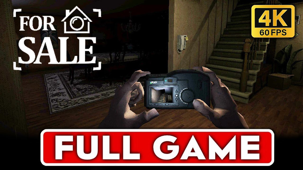 FOR SALE | Full Game Movie | Longplay Walkthrough Gameplay | No Commentary | HORROR GAME