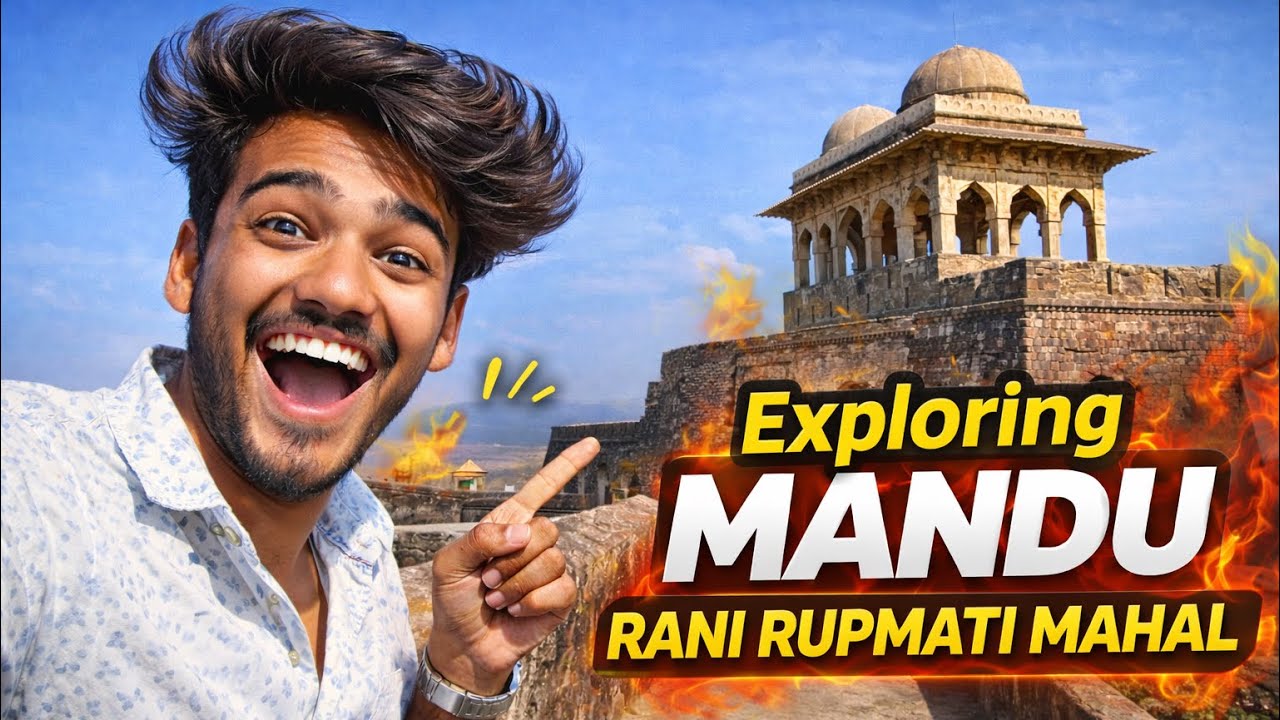 Mandu Rani Roopmati Mahal Exploration 🚩 | Love & History3️⃣ Yeh Hai Rani Roopmati Ka Mahal 🤯 | Mandu