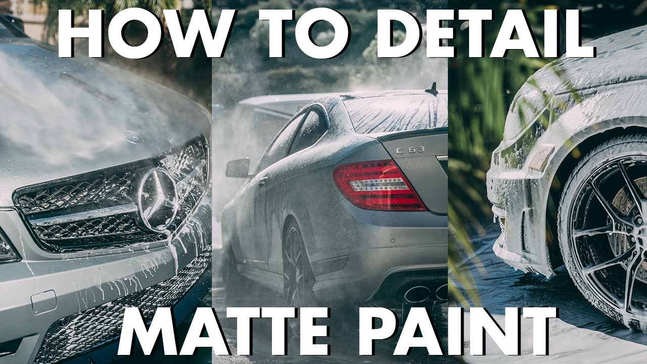 C63 AMG 507 Deep Clean | How To WASH & DETAIL Matte Paint