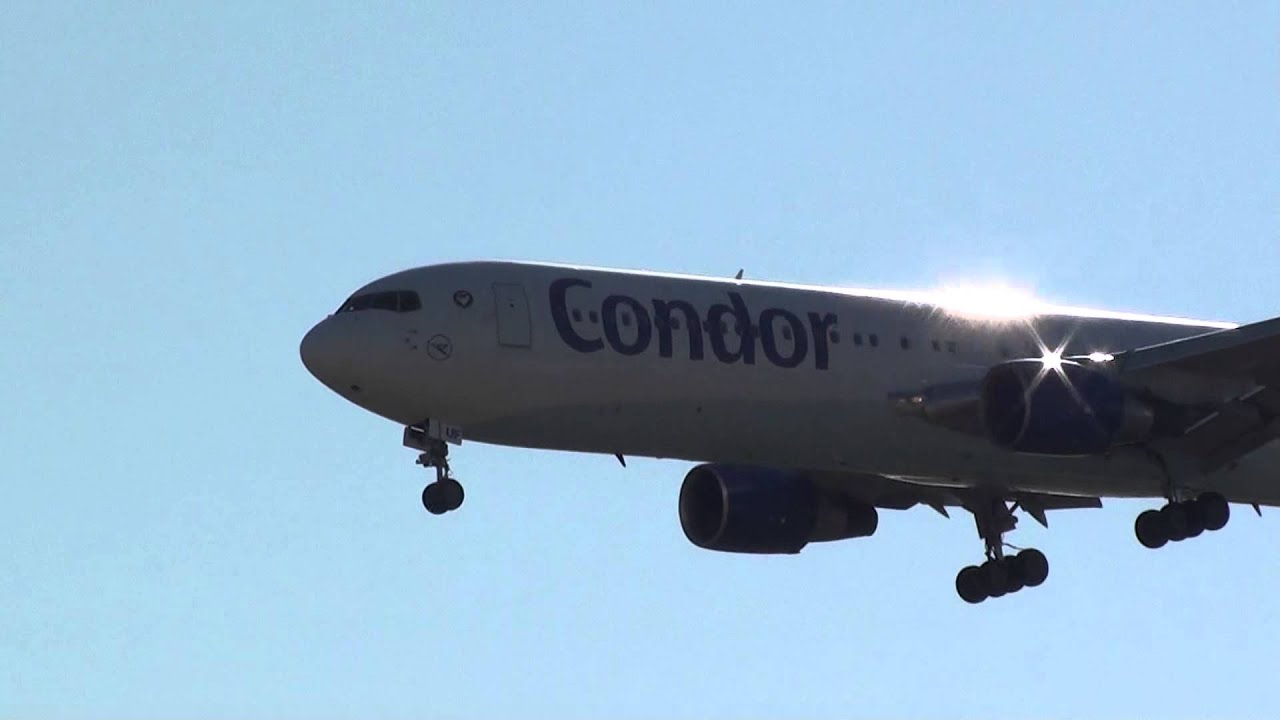 Condor Boeing 767-300 D-ABUF Landing malaga AGP