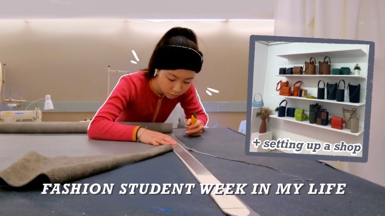 one week of fashion school (on strike) | NYC Parsons fashion school vlog