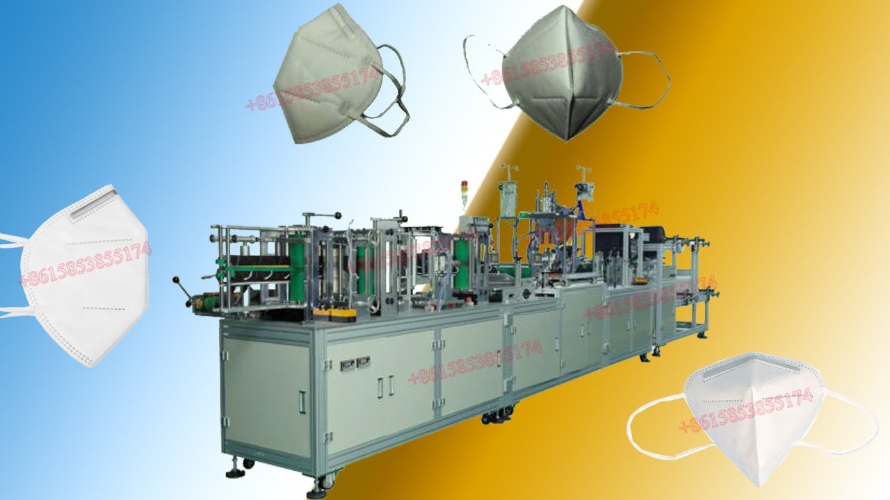 full automatic N95 face mask production line making machine
