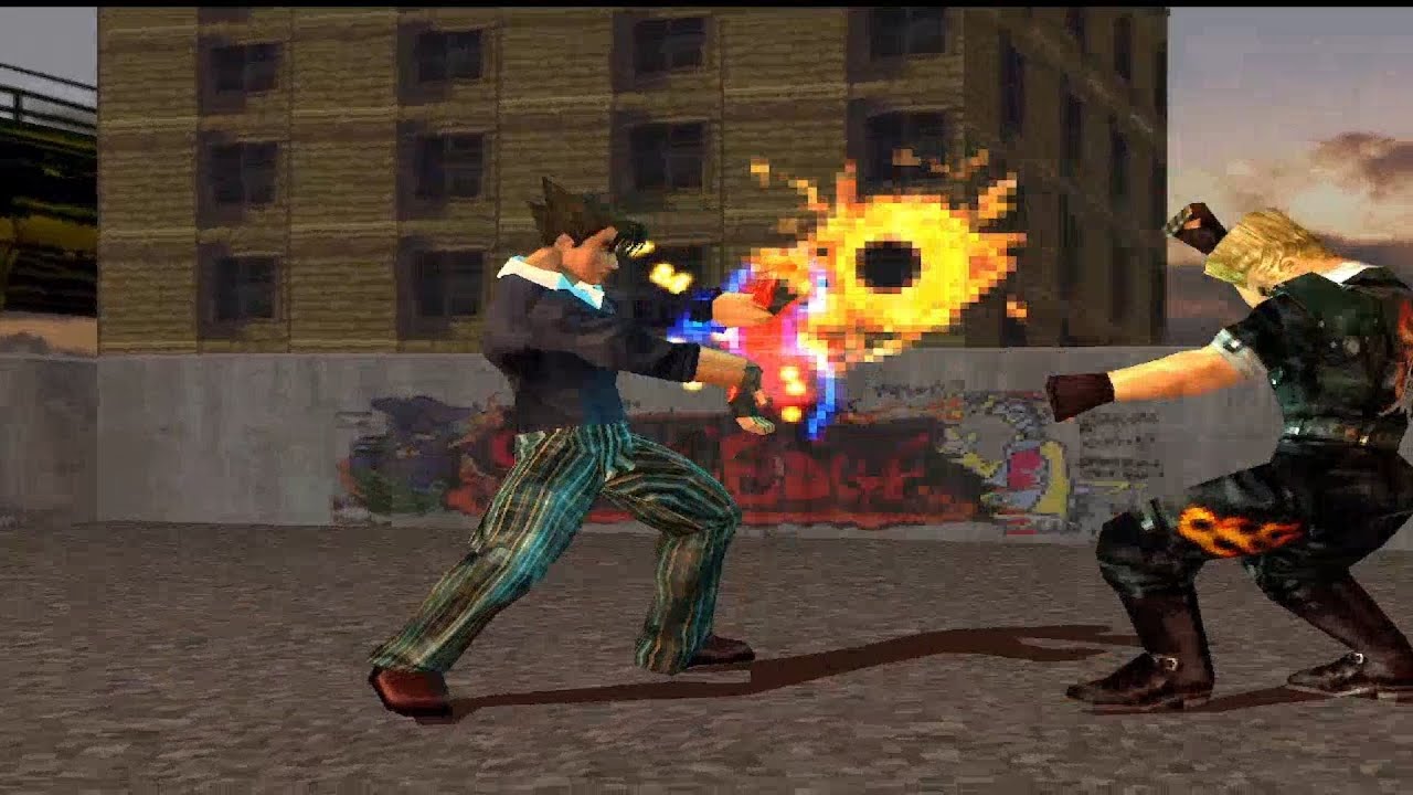 Tekken 3 Jin with Heihachi Moves Arcade